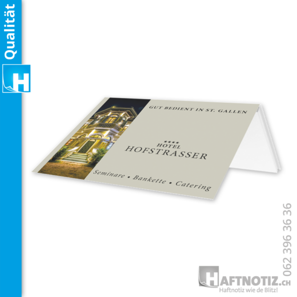 Büchlein Umschlag Booklet mit Haftnotizen Postit