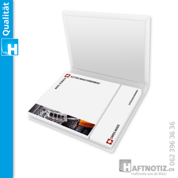 Booklets mit Haftnotizen und Druck online bestellen bei Haftnotiz.ch